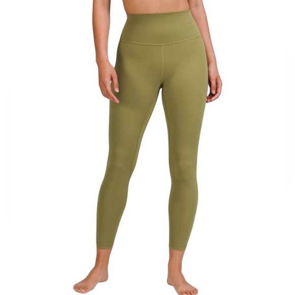 lululemon athletica Pants - LULULEMON Align High Rise Leggings in Bronze Green